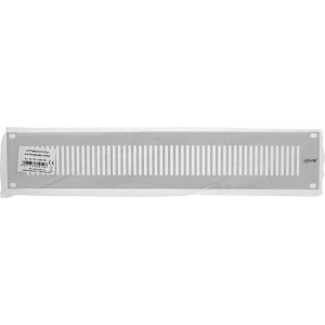 InLine® 19" blind panel perforated, 1U, RAL 7035 grey