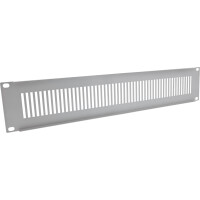 InLine® 19" blind panel perforated, 2U, RAL 7035 grey