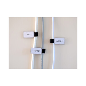 Label-The-Cable Mini, LTC 2510, set of 10 black