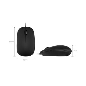 Mouse, Perixx PERIMICE-201 P B, optical, PS/2