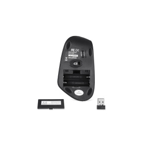 Perixx PERIMICE-715 II - Ergonomic cordless mouse, wireless, USB