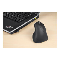 Perixx PERIMICE-715 II - Ergonomic cordless mouse, wireless, USB