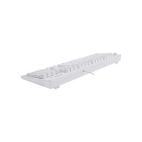 Perixx PERIBOARD-517 Waterproof and dustproof keyboard - IP65, antibacterial protective layer, white