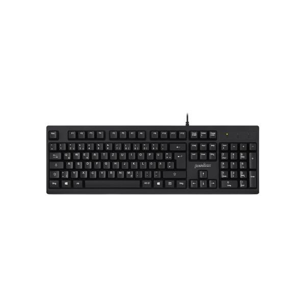 Perixx PERIBOARD-523 DE, water- and dustproof USB keyboard, IP58, black