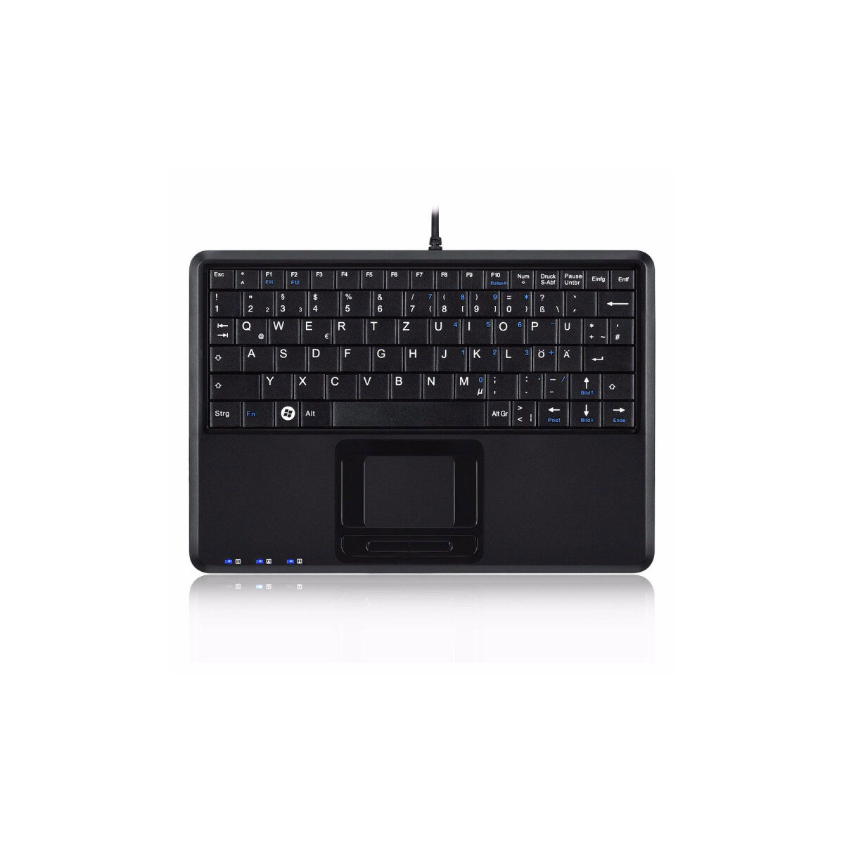 Perixx PERIBOARD-510 H PLUS FR, Mini USB-Tastatur,...