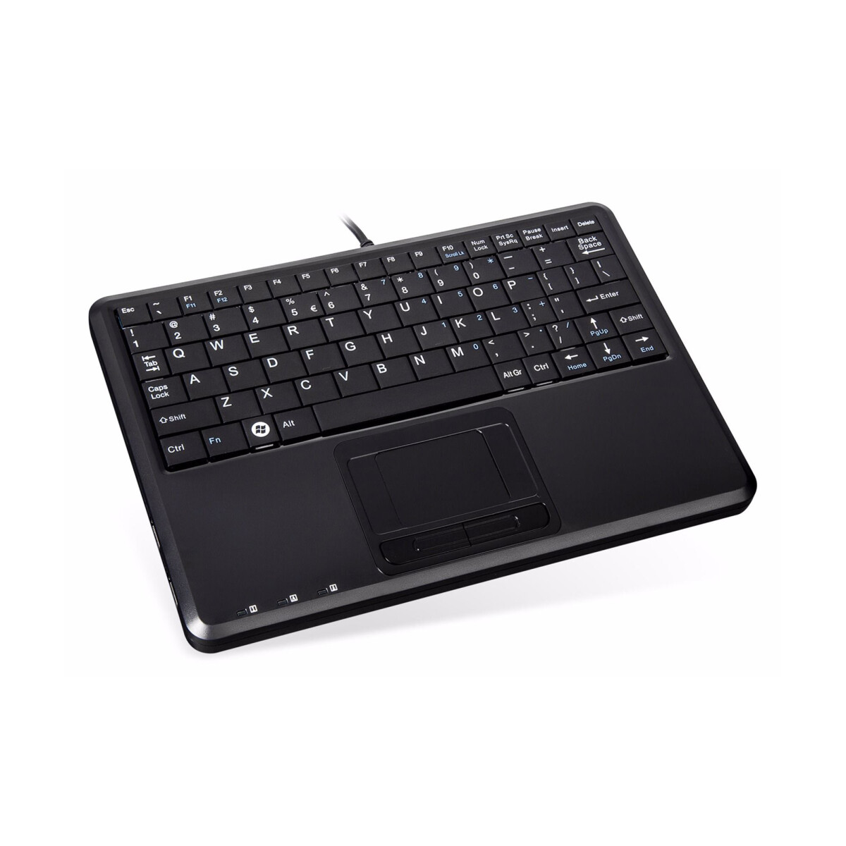 Perixx PERIBOARD-510 H PLUS UK, mini USB keyboard,...