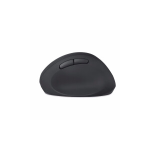 Perixx PERIMICE-719, small wireless ergonomic mouse, for right-handers, black