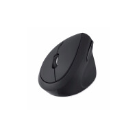 Perixx PERIMICE-719, small wireless ergonomic mouse, for right-handers, black