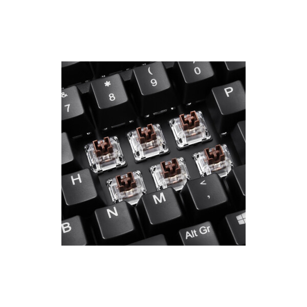 Perixx PERIBOARD-522 US B, wired keyboard with trackball, US layout, , €  124,90