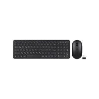 Perixx PERIDUO-613 B, DE, keyboard and mouse set, wireless, compact, black (German Layout)