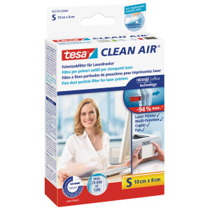 tesa Clean Air Fine dust filter for laser printers, size S