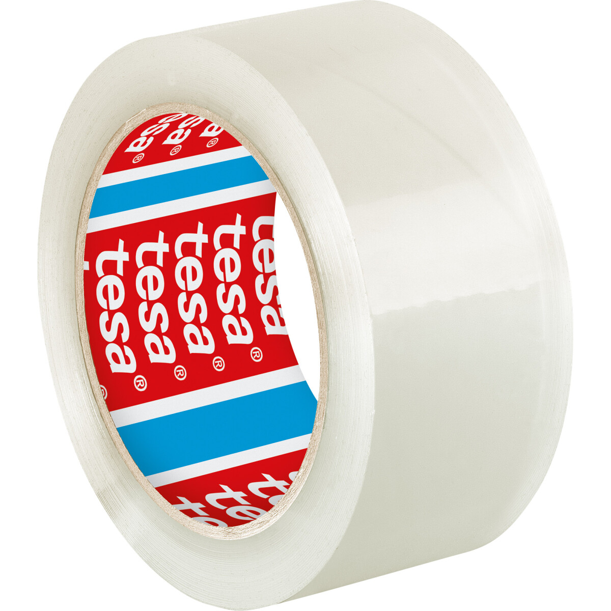 tesa pack packaging tape PVC, 66m x 50mm, transparent