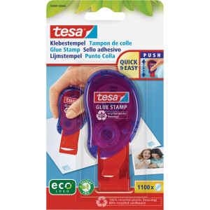 tesa Glue Stamp, 8.4mm x 8.4mm, colourless