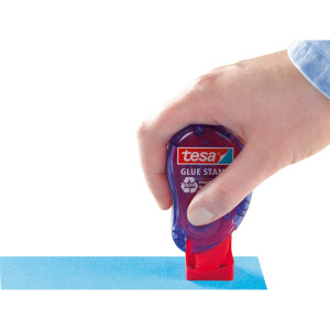 tesa Glue Stamp, 8.4mm x 8.4mm, colourless