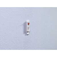 tesa adhesive nail, 2pcs., for wallpaper and plaster, up to 1kg per nail, white