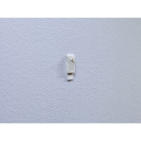 tesa adhesive nail, 2pcs., for wallpaper and plaster, up to 0.5kg per nail,white