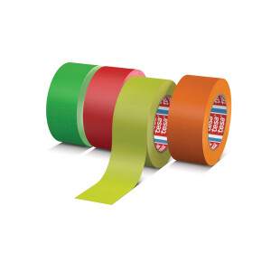 tesaband duct tape, 25m x 19mm, neon yellow