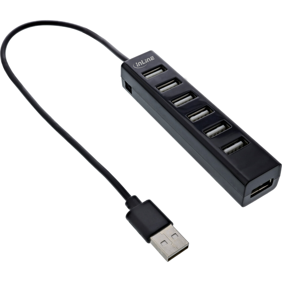 InLine® USB 2.0 7-Port Hub, Type-A male to 7x Type-A...