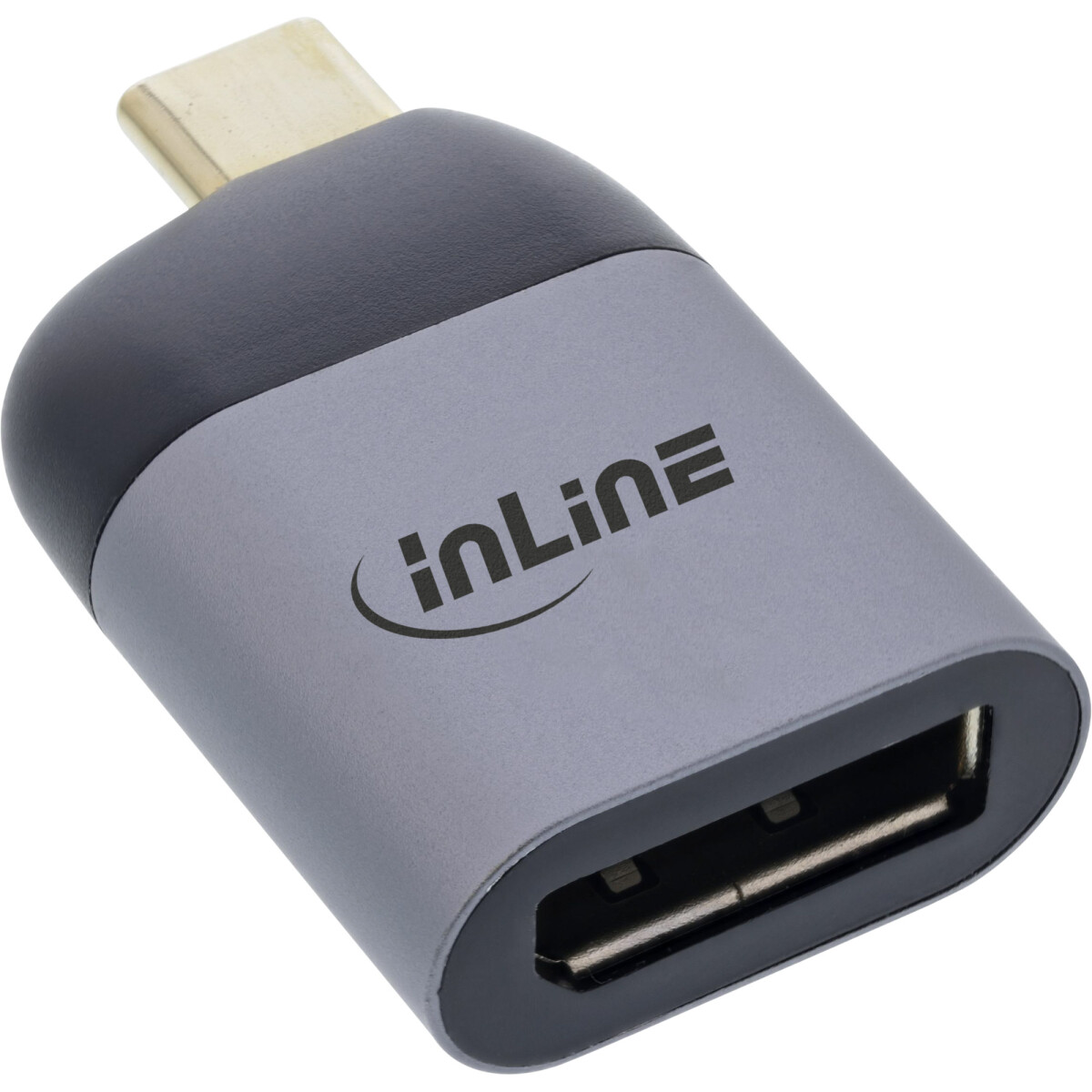 InLine® USB Display Converter, USB-C male to...