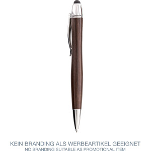 InLine® woodpen Touchpad Stylus + Ball Pen walnut / metal