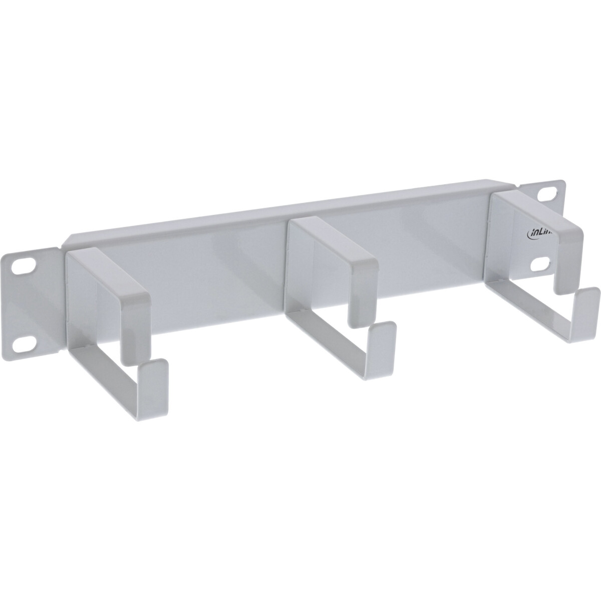 InLine® 10" cable management panel, 3 brackets,...