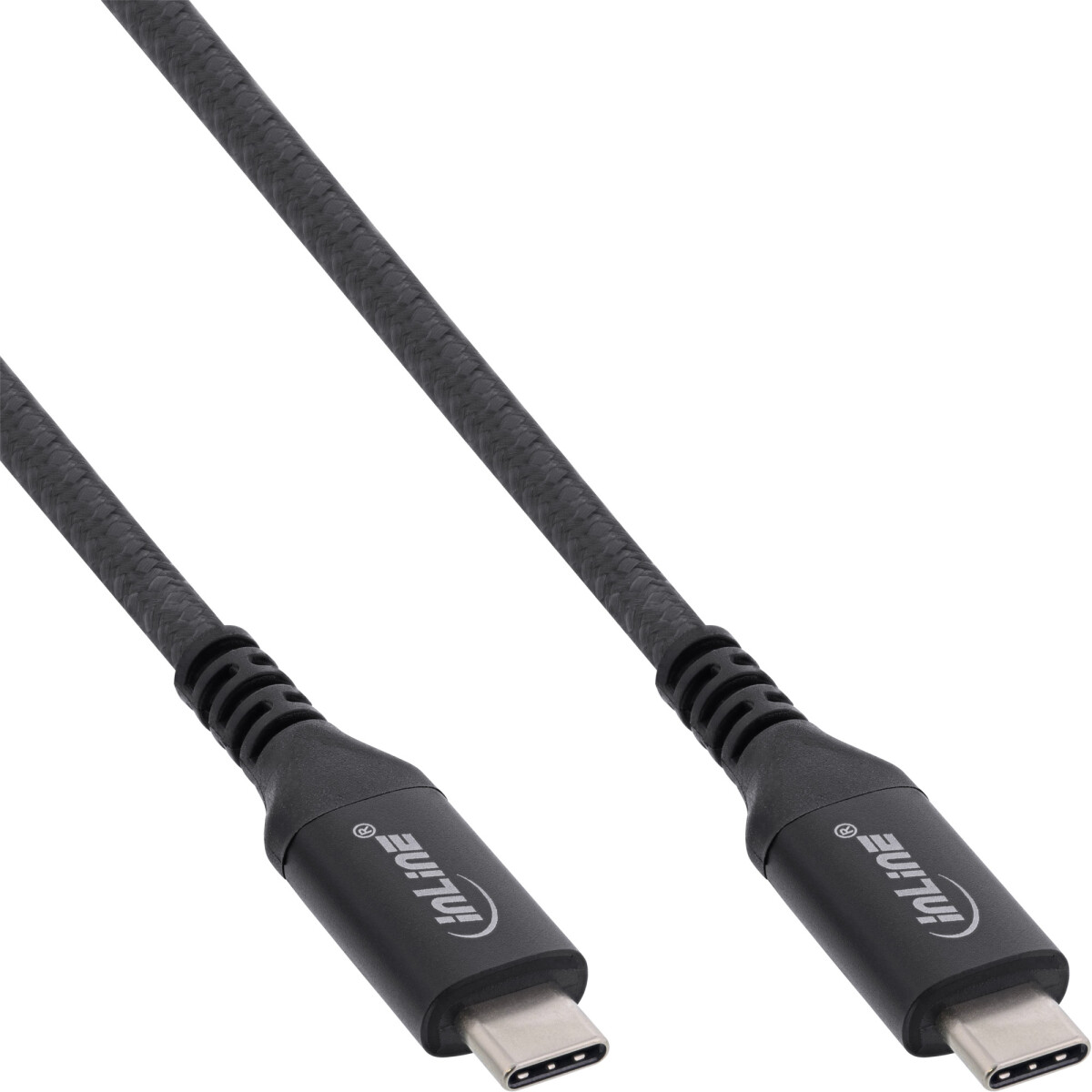 InLine® USB4 Cable, USB-C male/male, 8K60Hz, black, 0.5m