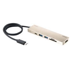 ATEN UH3239 USB-C Multiport Mini-Dockingstation with Power-Pass-Through