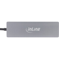 InLine® USB 3.2 USB-C Multi Hub (3x USB-A + USB-C), Cardreader, HDMI, OTG