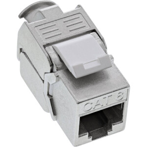 InLine® RJ45 Keystone Jack Snap-In module Cat.8.1