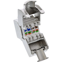 InLine® RJ45 Keystone Jack Snap-In module Cat.8.1