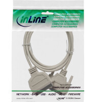 InLine® Printer Cable Bi-Directional 25 Pin D-Sub to 36 Pin Centronics 5m