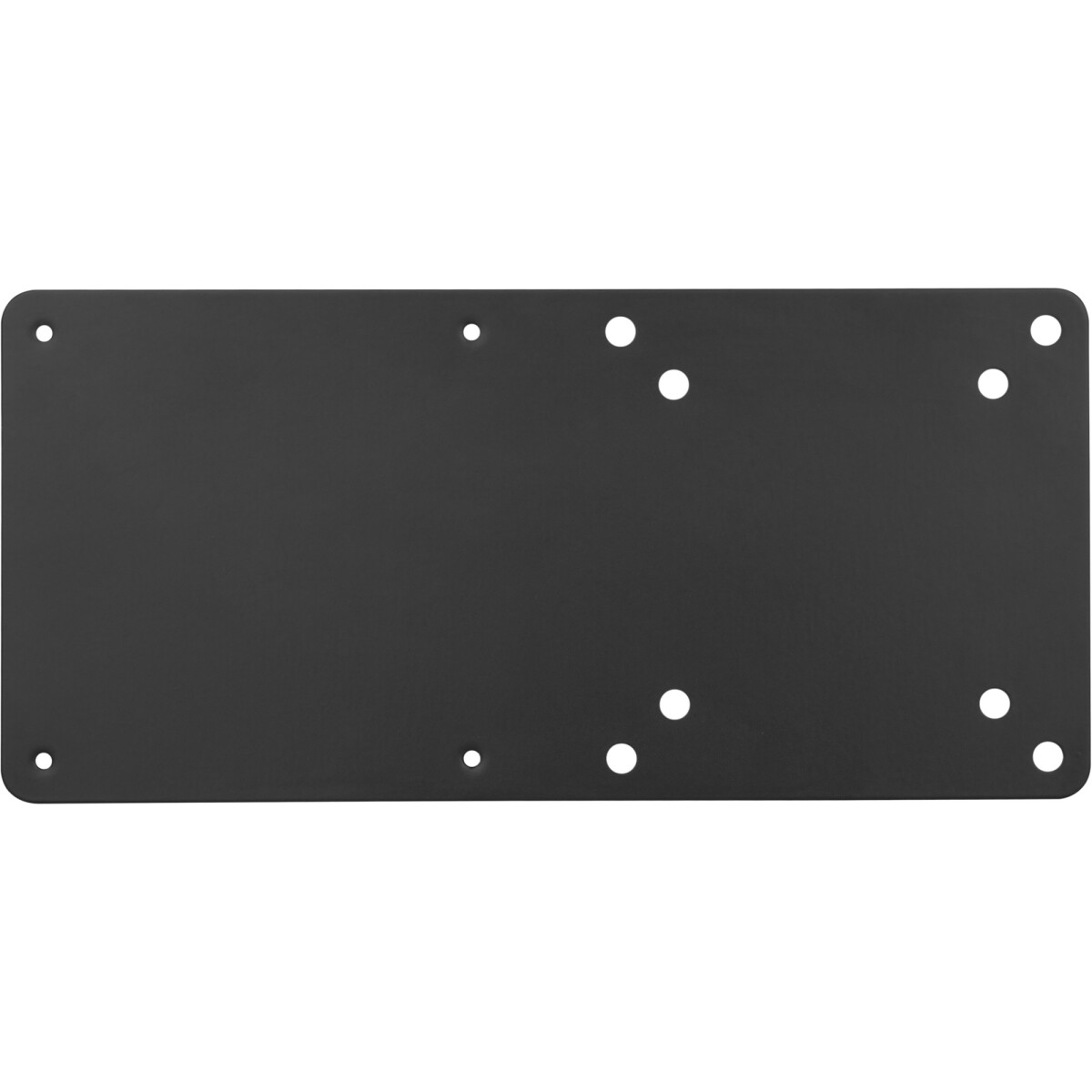 InLine® VESA 75/100 compatible mounting plate for...