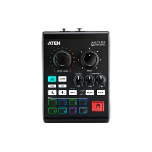 ATEN UC8000 Podcast AI Audio Mixer MicLIVE 6-CH