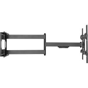 InLine® XL-Arm Full-Motion TV Wall Mount, for 43"-80" Flat Panel TVs, max. 50kg