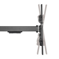 InLine® XL-Arm Full-Motion TV Wall Mount, for 43"-80" Flat Panel TVs, max. 50kg