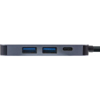 InLine® Multihub USB 3.2 Gen.1, 2x USB-A, HDMI 4K/30Hz, USB-C PD 87W