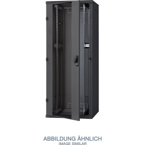 Triton RZA-18-A88-BAX-A1 19" network cabinet 18U, 800x800mm, glass door, black