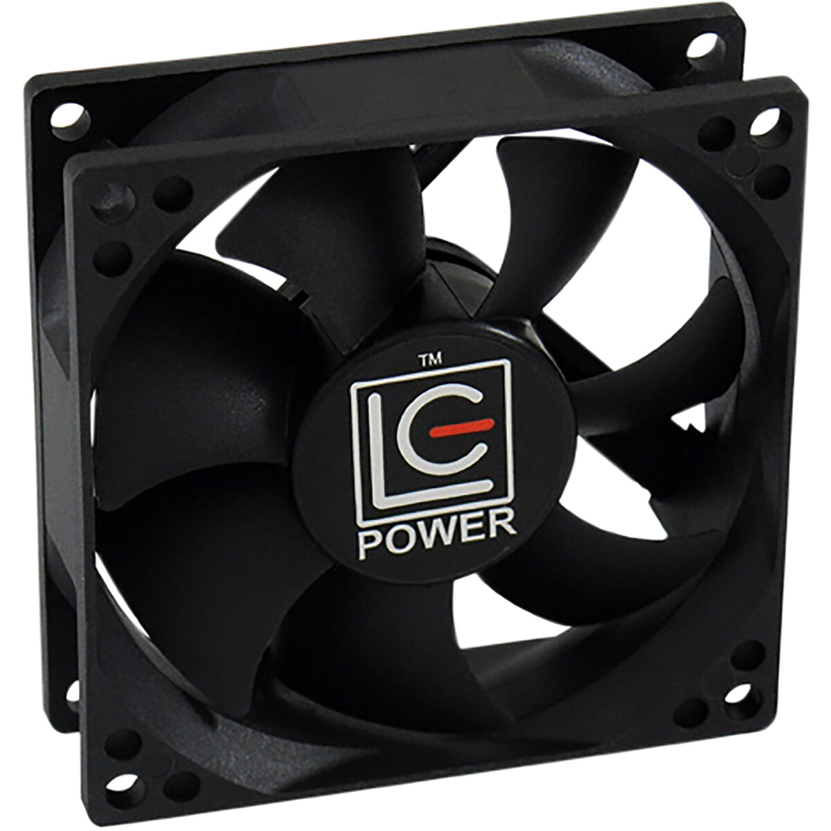 Fan, LC Power LC-CF-80, 80x80x25 mm, hydraulic (bearing),...