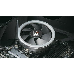 LC-Power LC-CC-124-ARGB-TB CPU Cooler Cosmo-Cool with RGB for Intel and AMD up to 95W