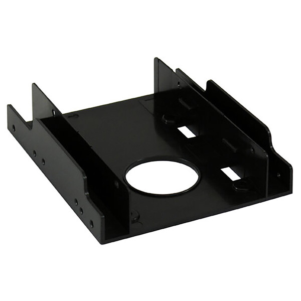 LC-Power LC-ADA-35-225, Festplattenadapter, 2x 2,5" auf 3,5", schwarz