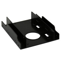 LC-Power LC-ADA-35-225, Festplattenadapter, 2x 2,5" auf 3,5", schwarz