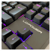 LC-Power LC-KEY-MECH-2-RGB-C-W Mechanical Gaming Keyboard DE, USB, black