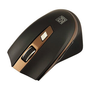 LC-Power LC-m719BW, optical 2.4GHz USB wireless mouse, black/bronze