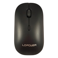 LC-Power LC-m720BW, optical 2.4GHz USB wireless mouse, black