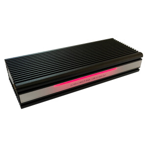 LC-Power LC-M2-C-MULTI-RGB M.2 SSD encl. (NVMe & SATA), USB3.2 Gen.2x1, RGB LED