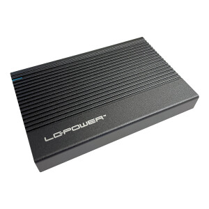 LC-Power LC-25U3-C, external 2.5" USB-C hard drive enclosure, USB 3.2-Gen.2x1, black