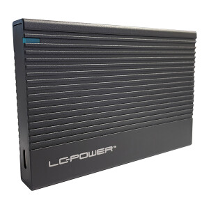 LC-Power LC-25U3-C externes 2,5" USB-C-Festplattengehäuse, USB 3.2-Gen.2x1, schwarz