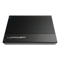 LC-Power LC-25U3-C, external 2.5" USB-C hard drive enclosure, USB 3.2-Gen.2x1, black