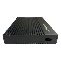 LC-Power LC-25U3-C externes 2,5" USB-C-Festplattengehäuse, USB 3.2-Gen.2x1, schwarz