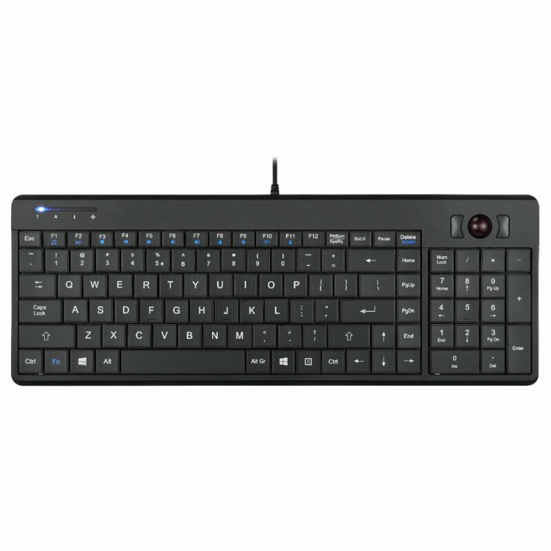 Perixx PERIBOARD-520 DE Layout kompakte USB-Tastatur,...